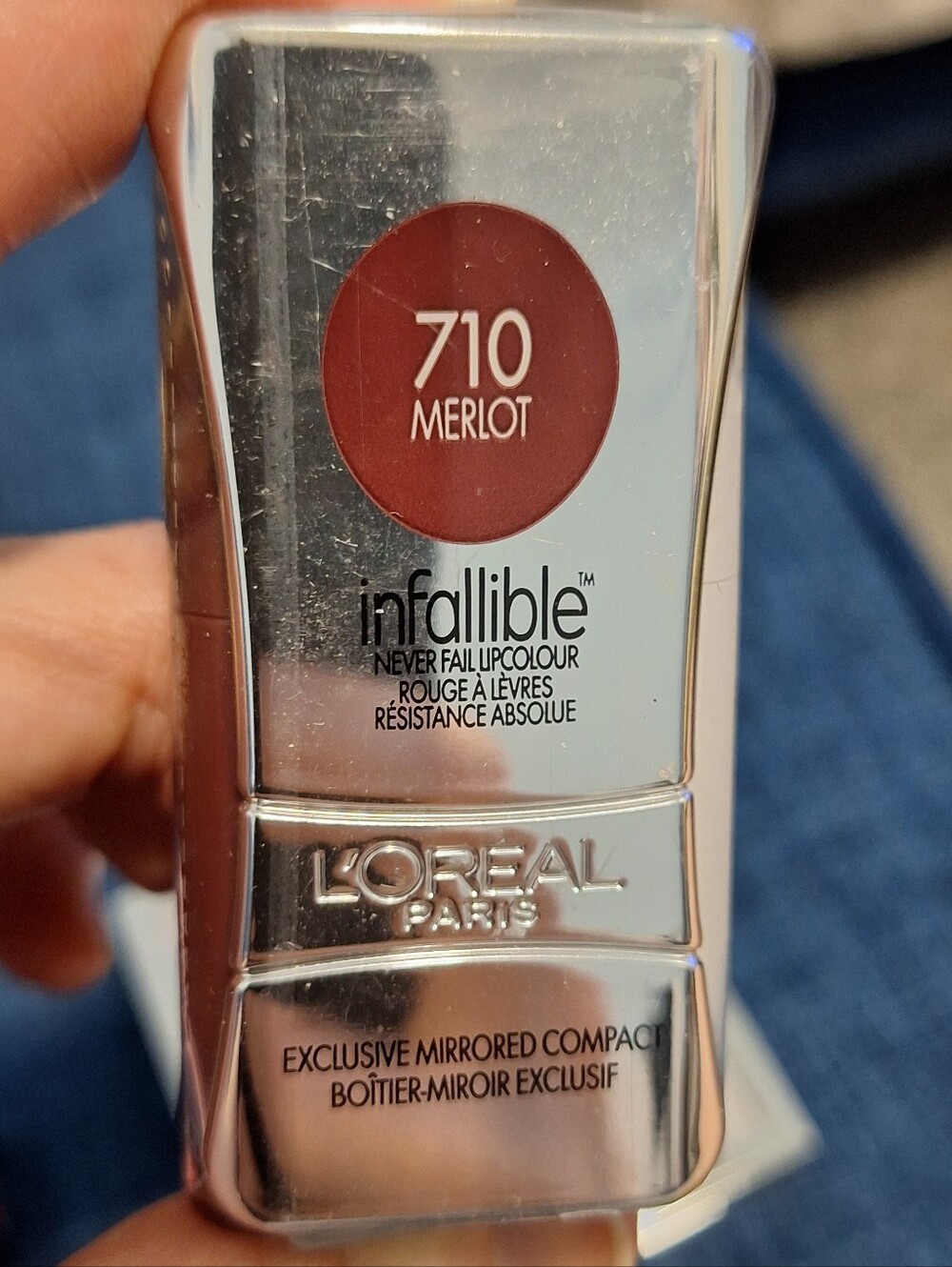 L'Oreal | Infallible Merlot 710 Never Fail Lipcolour